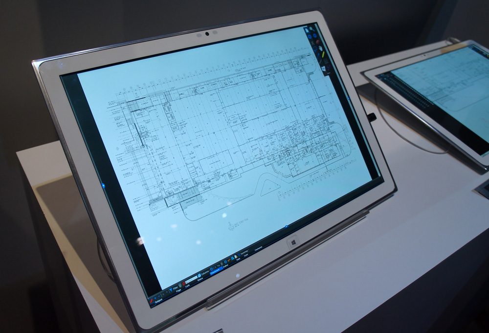 Panasonic 4K Tablet architect's tool
