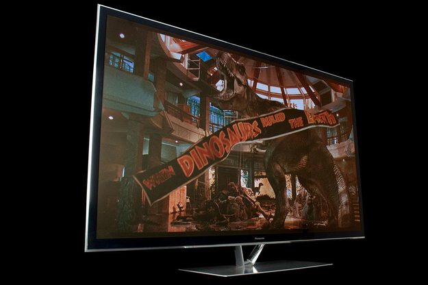 Panasonic TC P55vt60 review front angle