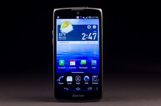 Pantech Discover Phone home screen