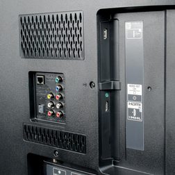 Sony KDL 55W802A review back ports