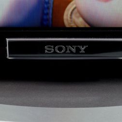 Sony KDL 55W802A review front bottom angle