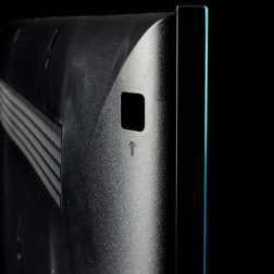 Sony KDL 55W802A review side corner profile