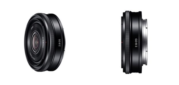 Sony SEL20F28 ”pancake” lens