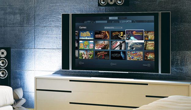 Steambox big screen mode