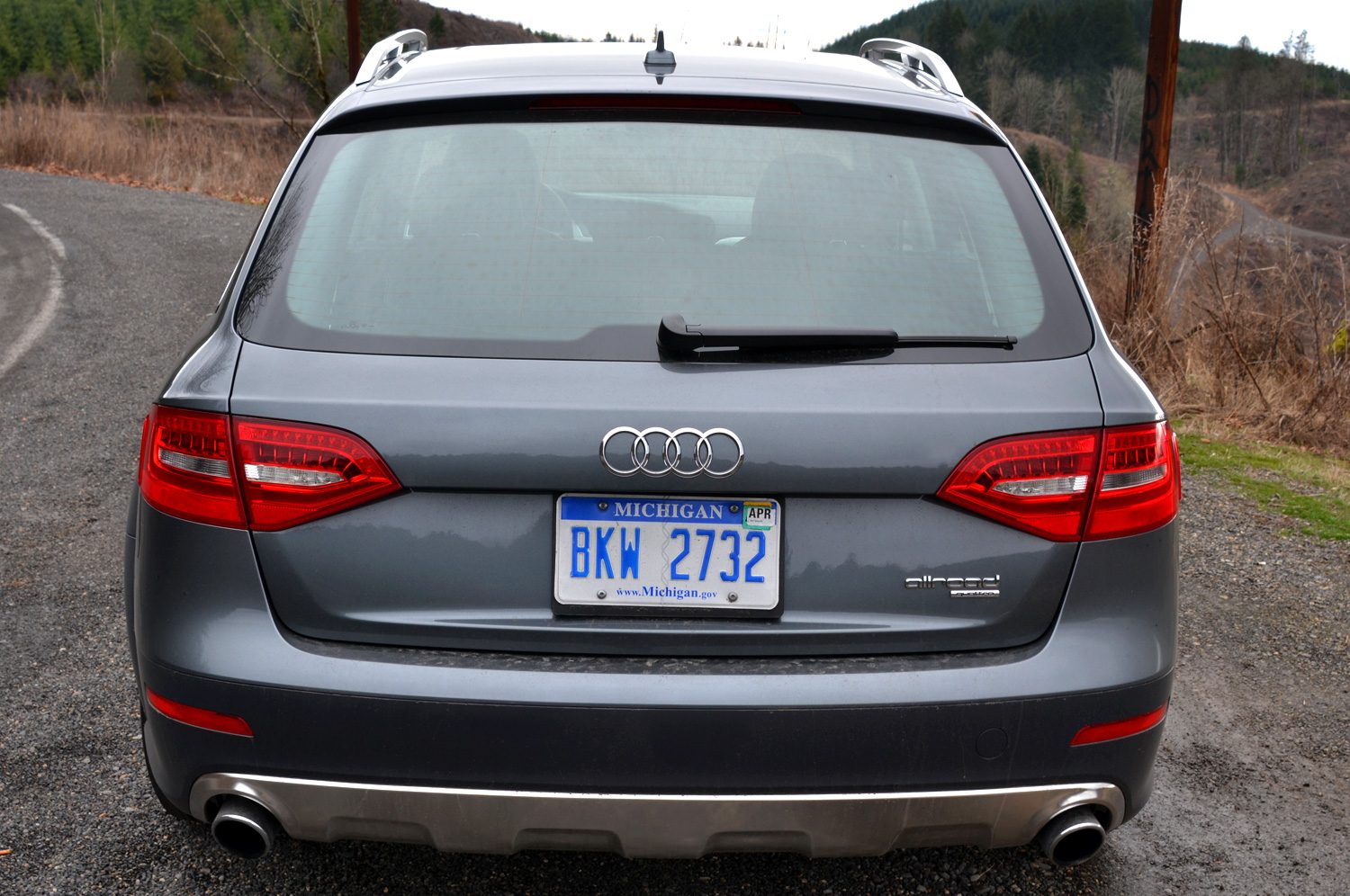 review audi 2013 allroad needs someroad to thrive but wins style points at the mountain backend ii