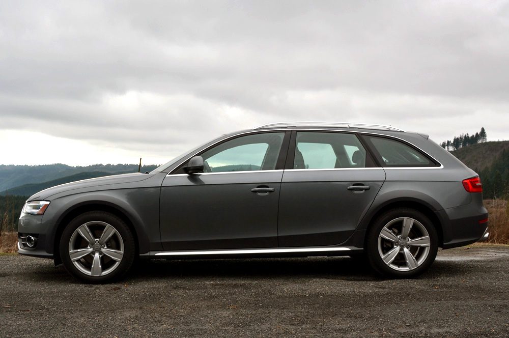 review audi 2013 allroad needs someroad to thrive but wins style points at the mountain full side