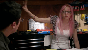 King of the nerds Danielle freak out