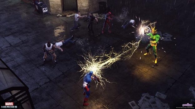 Marvel Heroes Captain America