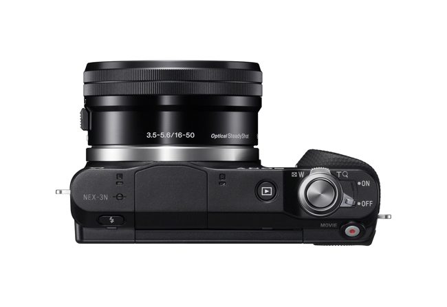sony unveils entry level nex 3n wselp1650 top bk