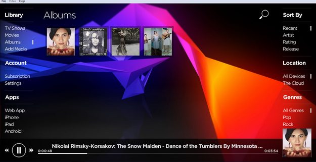 QVIVO screen shot music cropped