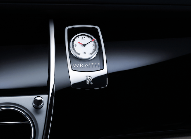 Rolls Royce Wraith clock