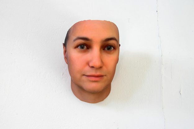 Stranger Visions 3d portrait woman