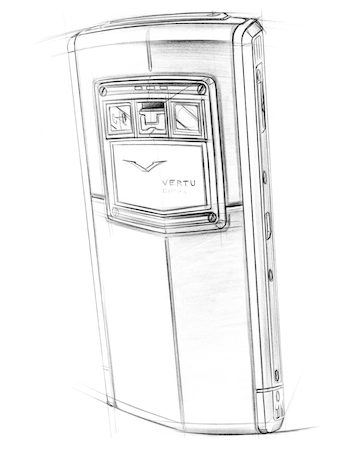 Vertu TI Sketch Rear
