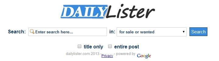 Daily Lister