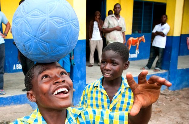 indestructible soccer ball crocs boys