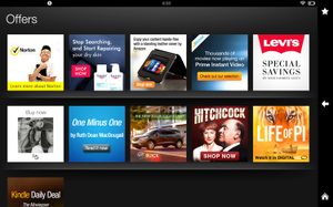 kindle fire hd 8.9 screenshot advertisements
