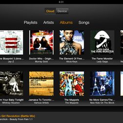 kindle fire hd 8.9 screenshot cloud music