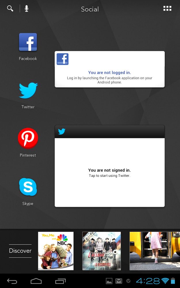 kobo arc screenshot social media sharing