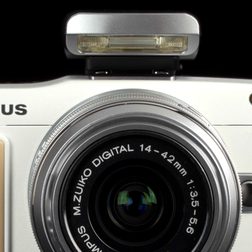 olympus pen epm2 detachable flash
