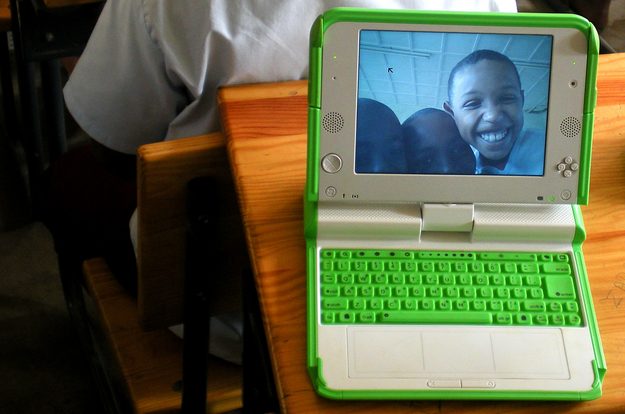 one laptop per child screen