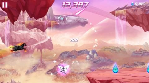 robot unicorn attack 2 screenshot