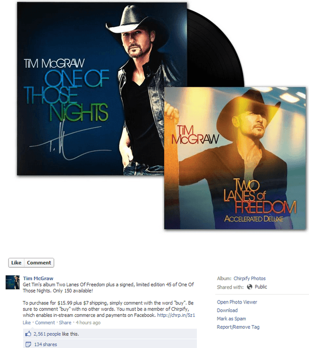 tim mcgraw buy
