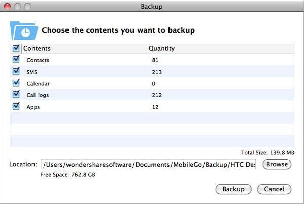 Backing up Files