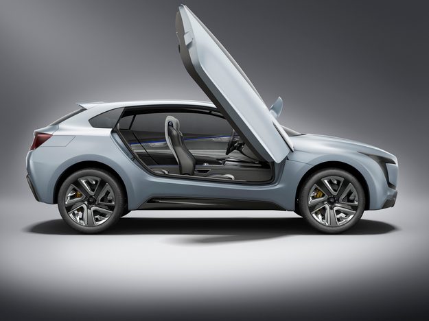 Subaru Viziv concept door open