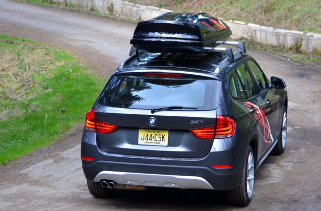 2013 BMW X1 rear angle motion