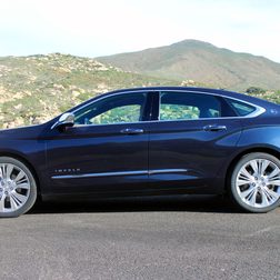 2014 chevrolet impala navy left side full