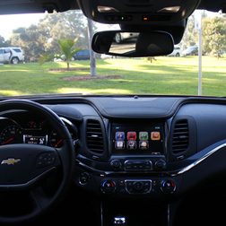 2014 chevrolet impala red front console