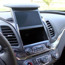 2014 chevrolet impala red climate control audio navigation screen MyLink integrated Valet Mode