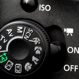Canon Rebel EOS T5i dial