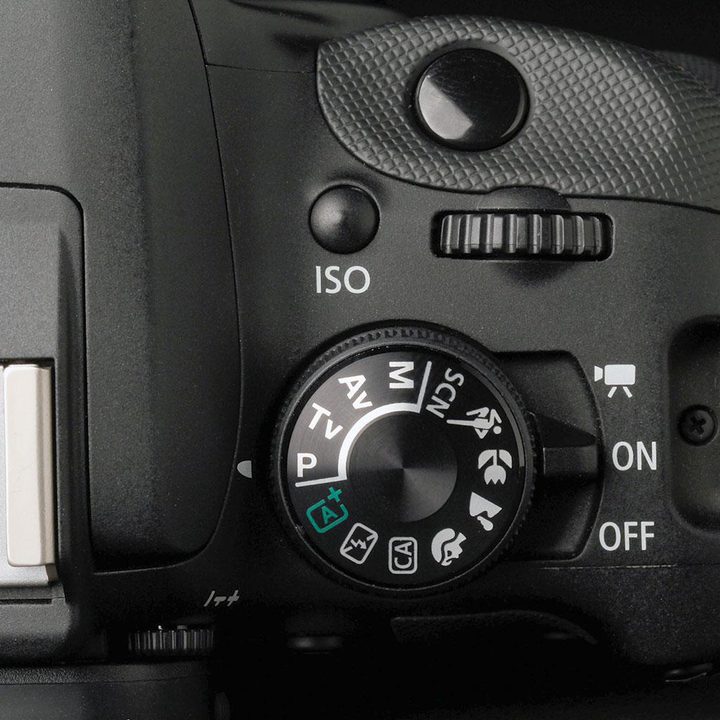 Canon Rebel SL1 settings dial