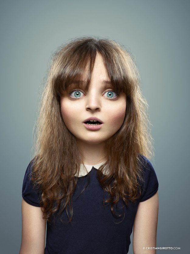 Creepy girl