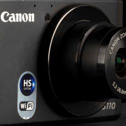 canon powershot S110 lens control ring microphone autofocusing lamp