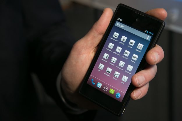 YotaPhone - Android screen