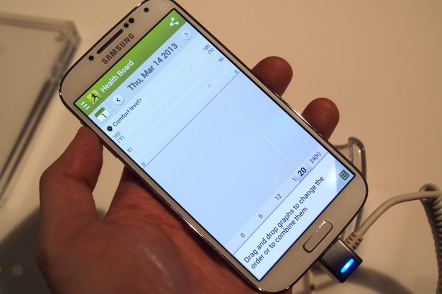Galaxy S4 S Health