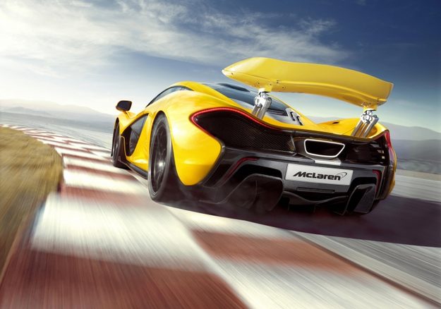 McLaren P1 (rear)