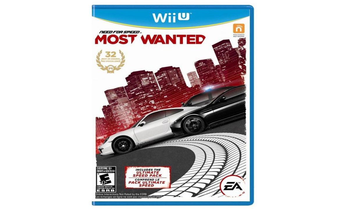 need for speed most wanted u review cover art