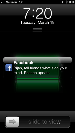 facebook annoying push notification