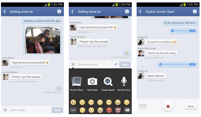 facebook messenger android app voip