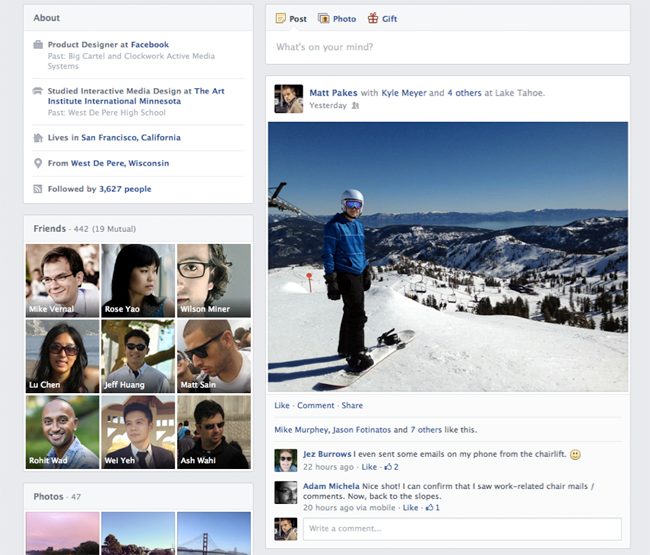 facebook-timeline
