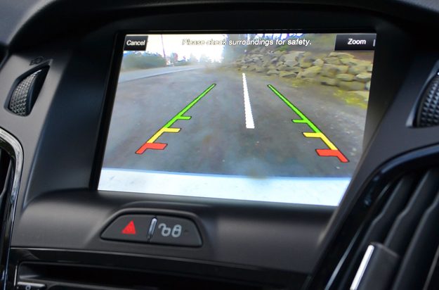 ford electric focus backup camera