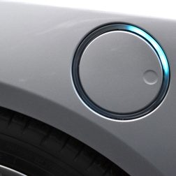 ford electric focus backup charging port led