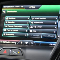ford electric focus navigation