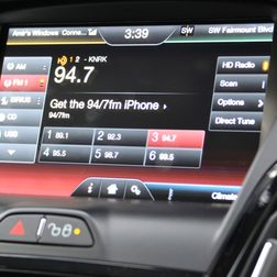 ford electric focus radio settings