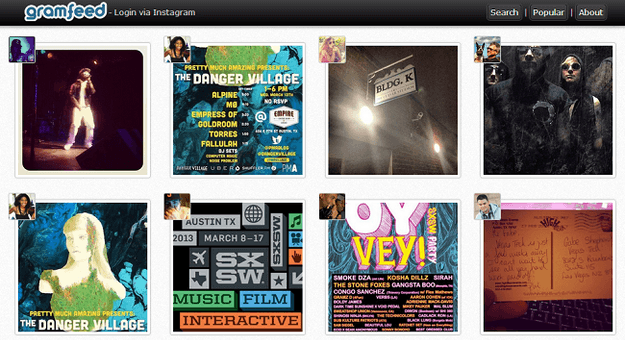 gramfeed sxsw feed