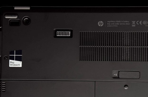 hp elitebook folio 9470m battery compartment and fan
