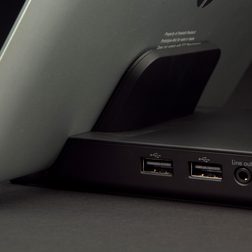 hp elitepad 900 docking station combo stereo headphone and microphone jack ports
